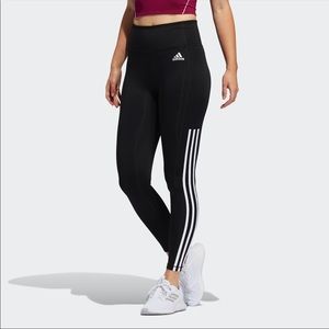 ADIDAS 3-Stripes 7/8 Pocket Track Pant Tights  XL